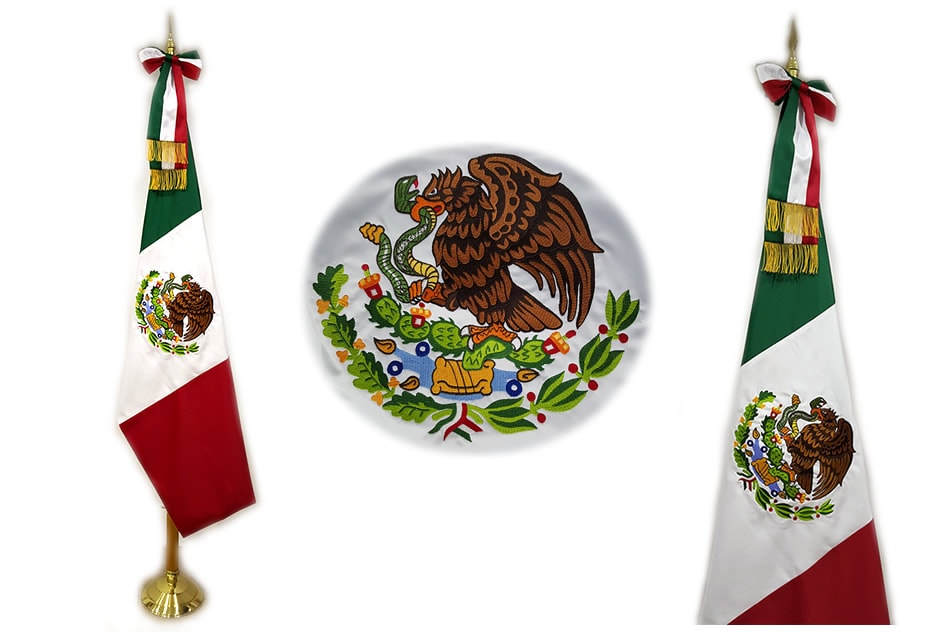 venta de banderas de México